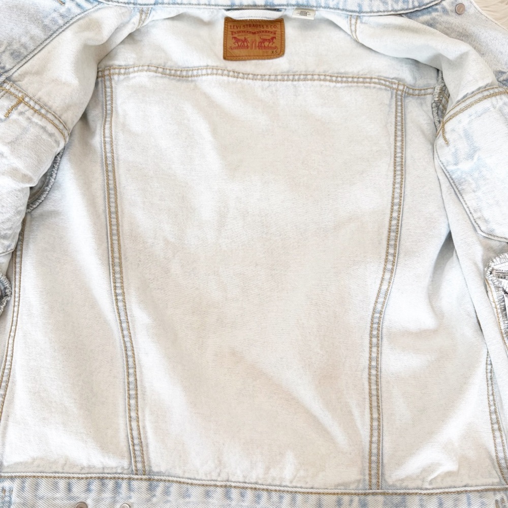 Levi's Jean Jacket XS - Picture 7 of 9